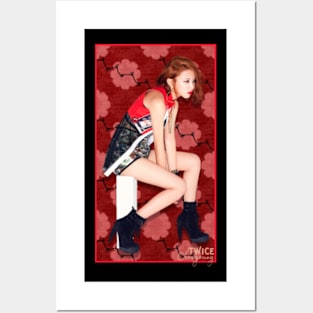 Twice Nayeon Pop - Red Sticker for Sale by turboapparel