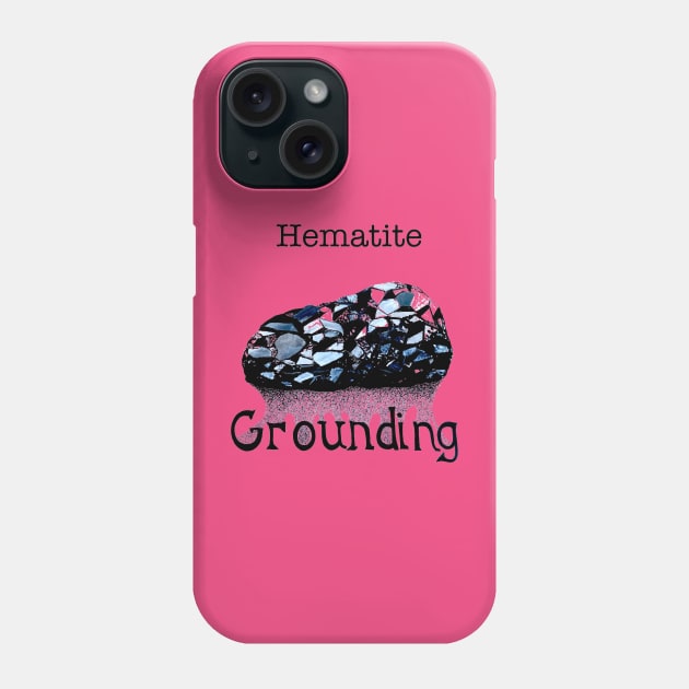 Hematite Grounds Phone Case by SeanKalleyArt