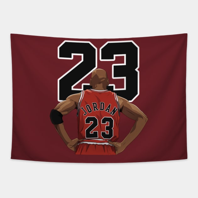 Vintage Michael Jordan Tapestry by secukupnya