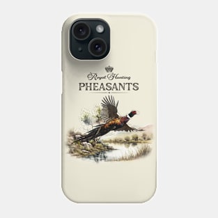Pheasants, Royal Hunting Art Phone Case