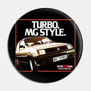 MG METRO - advert Pin