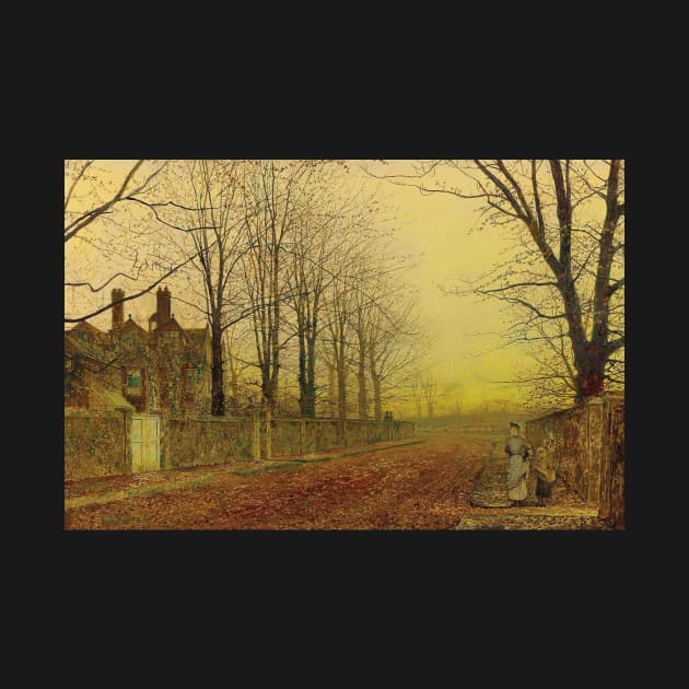 Autumn Glory by John Atkinson Grimshaw by Classic Art Stall