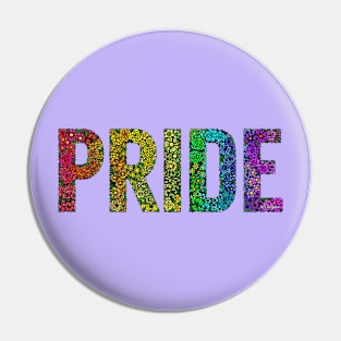 Rainbow Flower Pride! 3 Pin