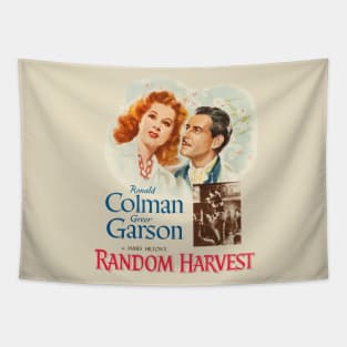 Random Harvest Movie Poster Tapestry