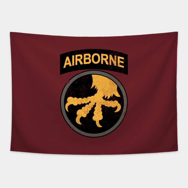 17th Airborne Division (distressed) Tapestry by TCP