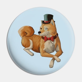 Fancy Shiba Inu Pin