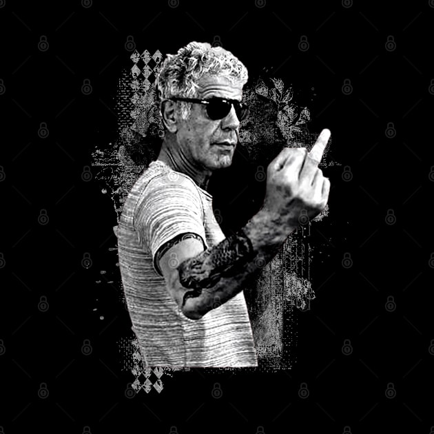 LEGENDARY CHEF ANTHONY BOURDAIN - 1956- 2018 by CrazyRich Bimasakti1'no11