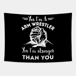 Arm Wrestling Stronger Arm Wrestler Armwrestling Sport Tapestry