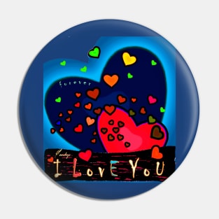 I LOVE YOU INT/V Pin