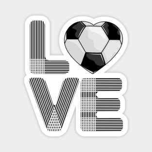Soccer Love Magnet