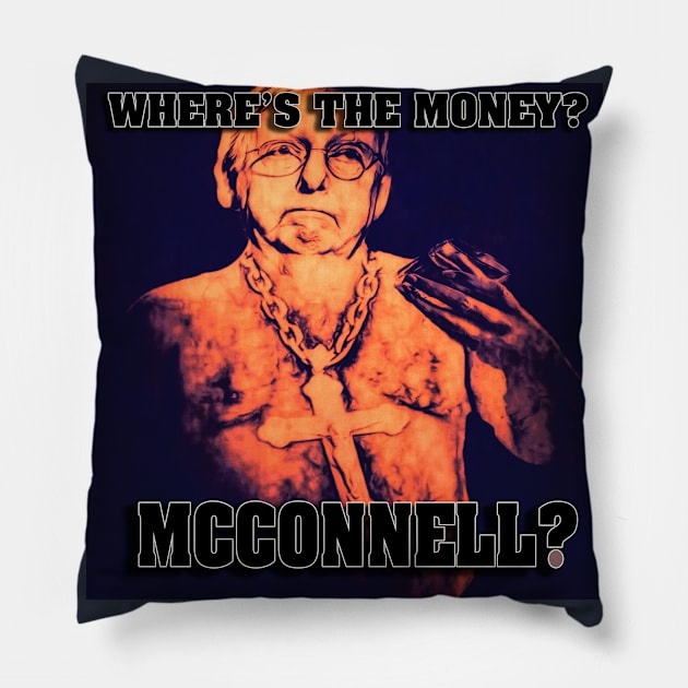 The Big McConnell Pillow by Erik Morningstar 