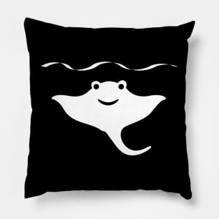 Newborn Contrast Stingray design Pillow