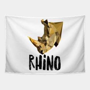 African Rhino Tapestry