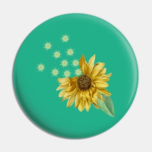 Sunflower, covid summer, Cute Vacation, Summer 2020, EPCOT Flower and Garden Pin