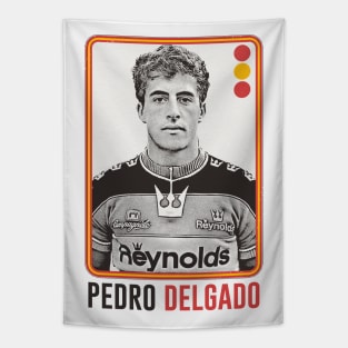 Pedro Delgado ---- Retro Style Original Design Tapestry