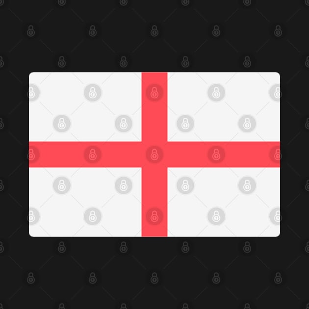 AWESOME ENGLAND FLAG by Just Simple and Awesome