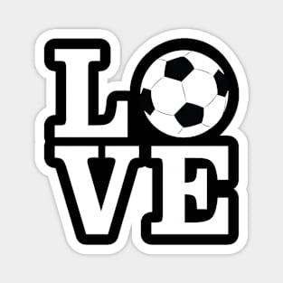 Love Football / Soccer Magnet