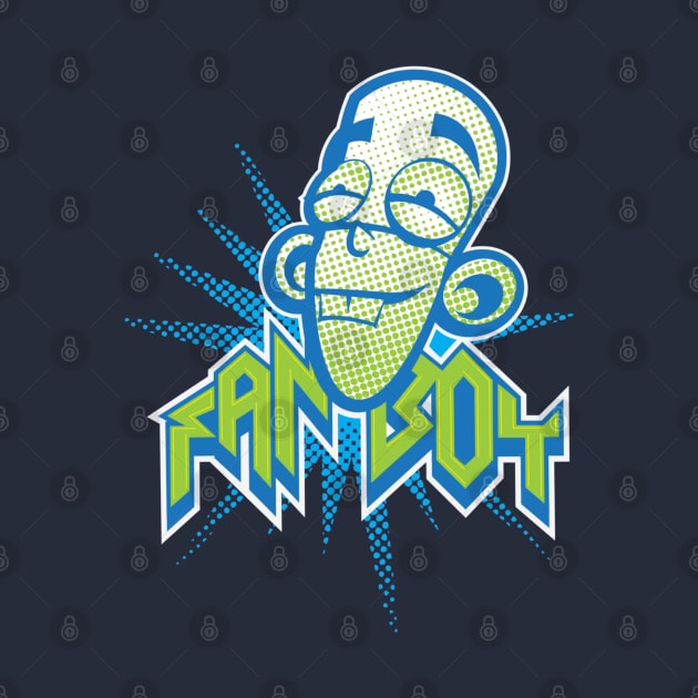 Fanboy Sticker by Digital Artist ME