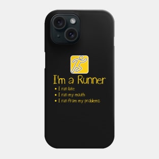 I'm a runner Phone Case