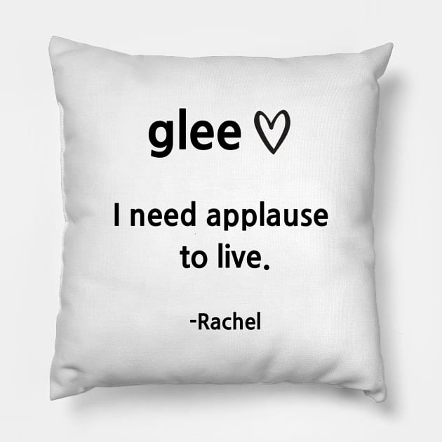 Glee/Rachel Pillow by Said with wit