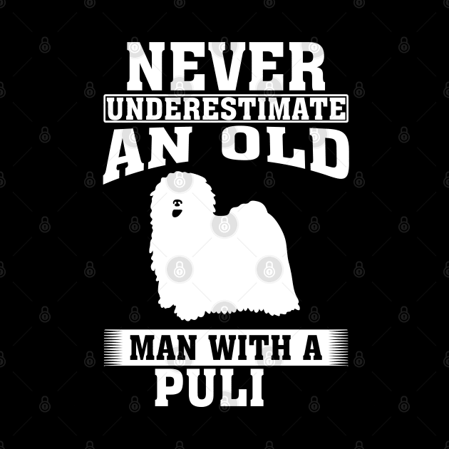 Never Underestimate an Old Man with Puli by silvercoin