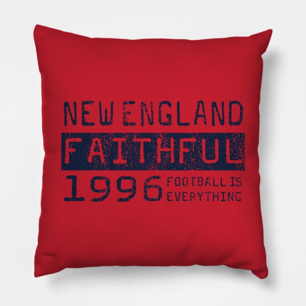 Football Is Everything - New England Revolution Faithful Pillow by FOOTBALL IS EVERYTHING