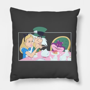 Mad as a Hatter Pillow