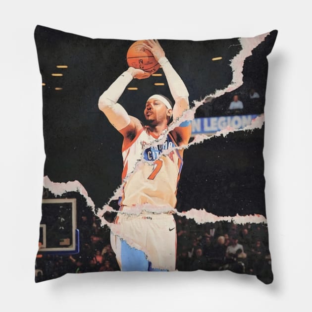 Carmelo Anthony Pillow by sabargeh