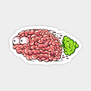 Brain Fart (front print) Magnet