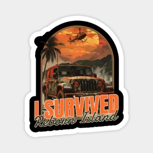 I survived reborn island Magnet