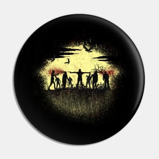 My Zombie Art Pin