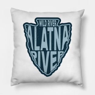 Alatna River Wild River name arrowhead Pillow