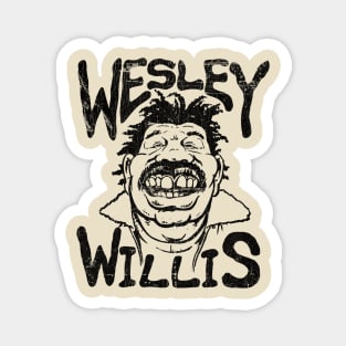 Retro Wesley Willis Magnet