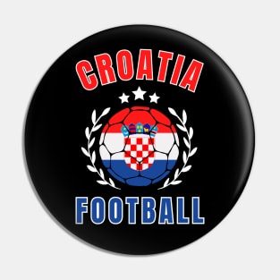 Croatia Football Ball Pin