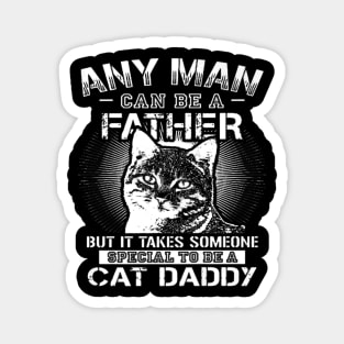 Cat Daddy Father Day Magnet