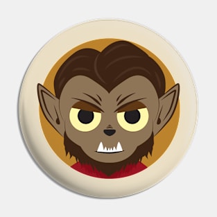 Little Wolfman Pin