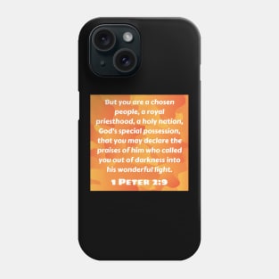 Bible Verse 1 Peter 2:9 Phone Case