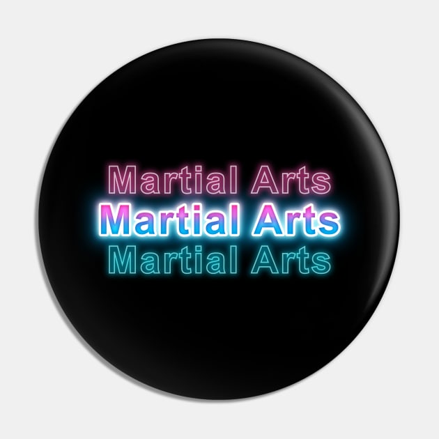 Martial Arts Pin by Sanzida Design