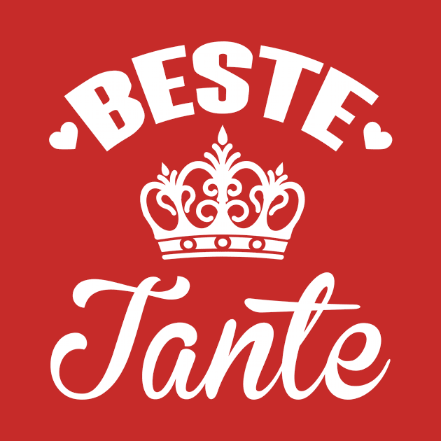 Beste tante (white) by nektarinchen