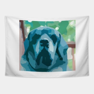 mastiff watercolor Tapestry