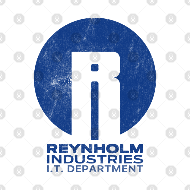 Discover Reynholm Industries / IT Crowd \ Vintage-Look Design - Reynholm Industries - T-Shirt