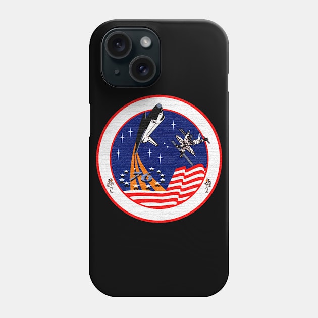 Black Panther Art - NASA Space Badge 135 Phone Case by The Black Panther