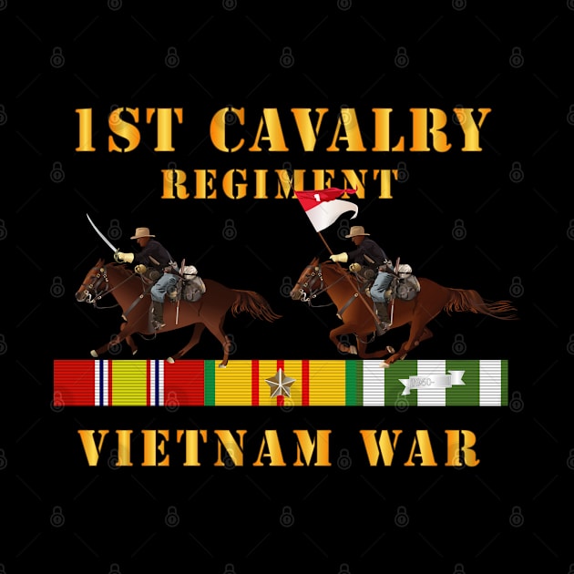 1st Cavalry Regiment - Vietnam War wt 2 Cav Riders and VN SVC X300 by twix123844