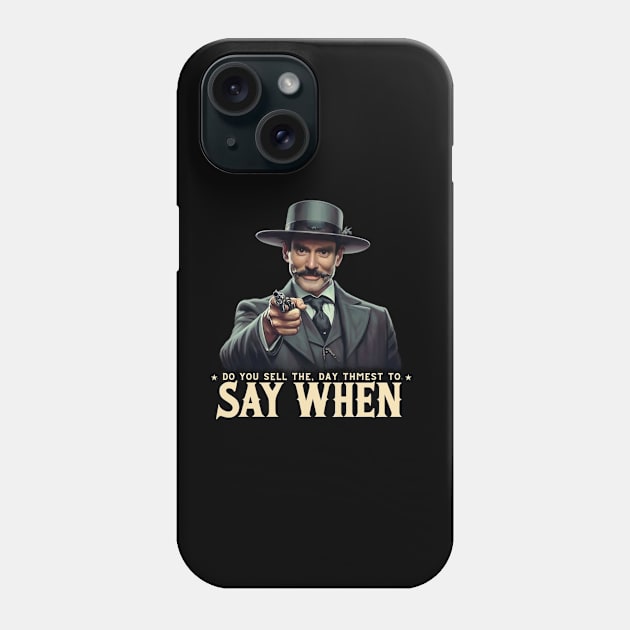 Doc Holiday Phone Case by unn4med