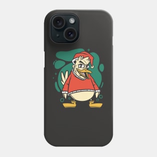 Funny Christmas Sea Gull Cartoon Phone Case