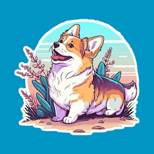 A Cute Welsh Corgi T-Shirt