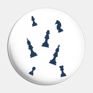 Chess simple design Pin