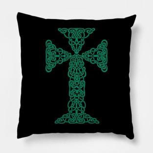 celtic  cross Pillow