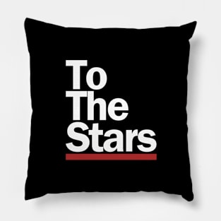 TO THE STARS - ROCK WHITE EDITION Pillow