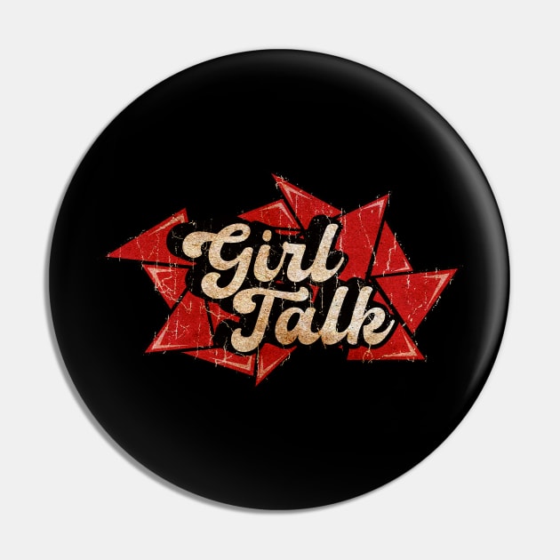 Girl Talk - Red Diamond Pin by G-THE BOX